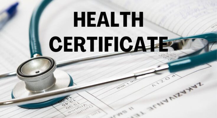 Health Certificate