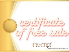 certificate of free sale