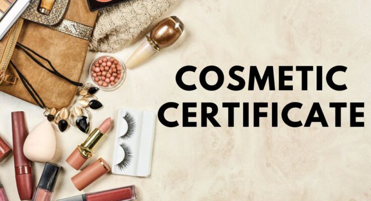 cosmetic certificate