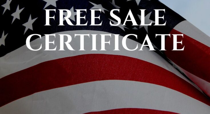 free sale certificate