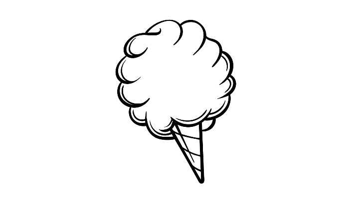 How to Draw Cotton Candy