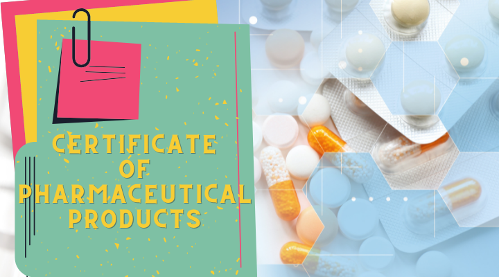 certificate of a pharmaceutical product apostille