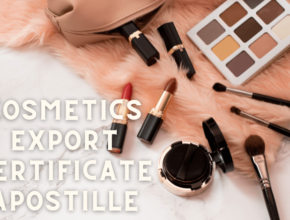 cosmetics export certificate apostille