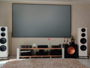 How to set up speakers in living room